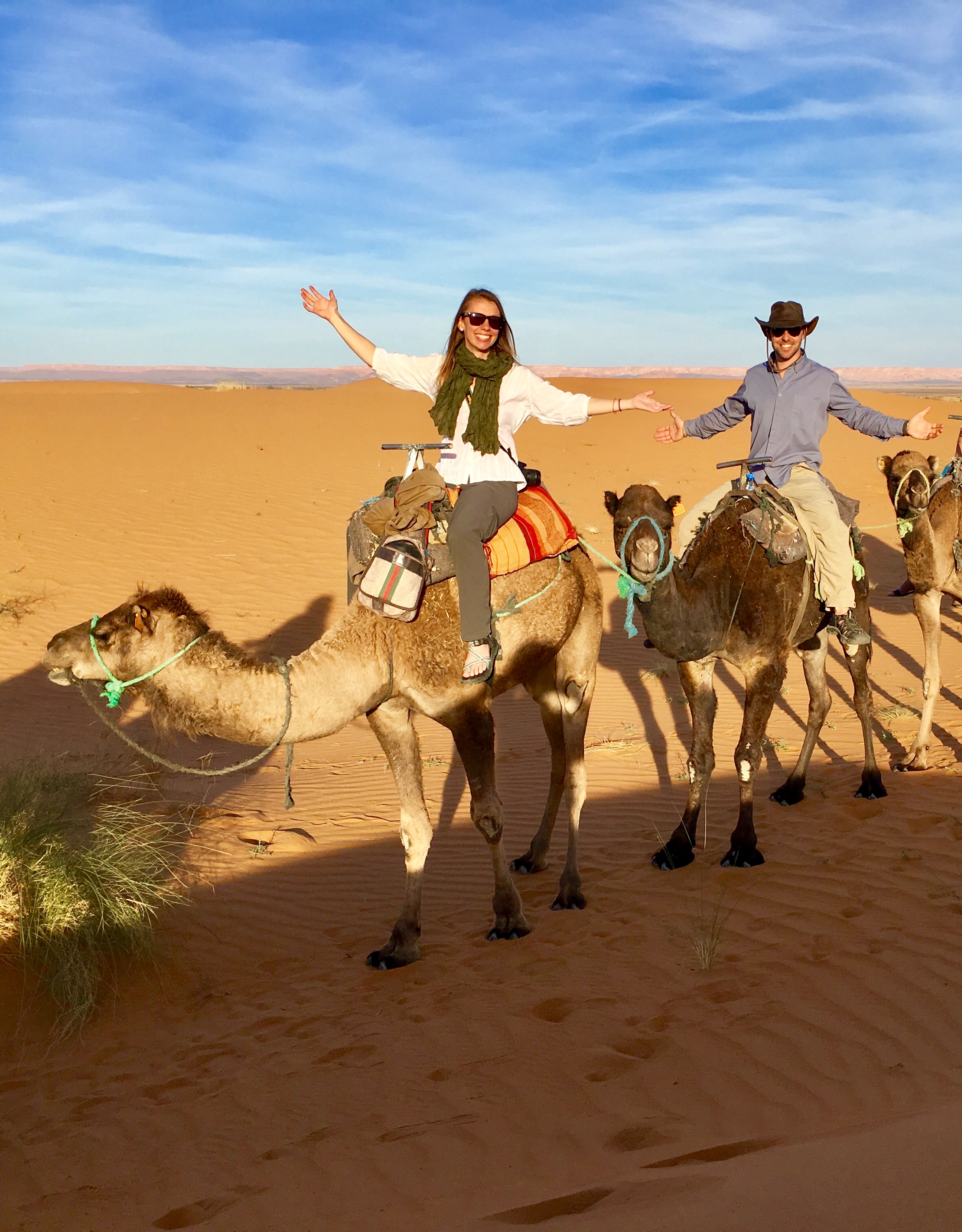 Camel Riding in Merzouga Sand Dunes